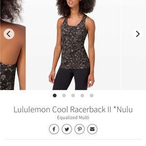 EUC cool racerback, nulu, equalized multi